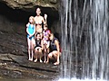 Waterfall on Lake Jocassee South Carolina | BahVideo.com