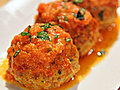 Lamb Meatballs with Tomato-Mint Cream | BahVideo.com