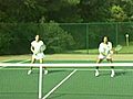 How to do a Tennis Volleying Drill | BahVideo.com