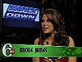 Backstage with WWE s Mickie James | BahVideo.com