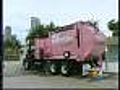 Pink Truck Calls Attention To Breast Cancer | BahVideo.com