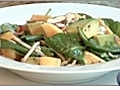 Salad Recipes - Mango Spinach Salad | BahVideo.com