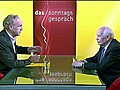 Das Sonntagsgespr ch mit Hans Tietmeyer | BahVideo.com