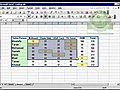 35 Excel 2003 - Arabic - conditional formatting  | BahVideo.com