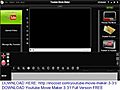 DOWNLOAD Youtube Movie Maker 3 31 Full Version FREE | BahVideo.com