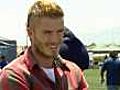 Beckham s bid for England 2018 | BahVideo.com