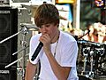 SNTV - Bieber fever hits New York | BahVideo.com