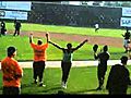 The Black Eyed Peas playing softball | BahVideo.com