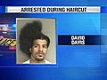 Mug Shows Man s Arrest Mid-Haircut | BahVideo.com