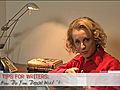 Tips on Writing from Philippa Gregory | BahVideo.com