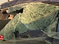 Collision sur l A10 les images du lieu de  | BahVideo.com