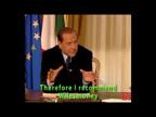 Berlusconi explains lottery | BahVideo.com