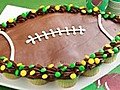 How to make pull-apart football cupcakes | BahVideo.com
