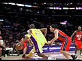 Kobe Bryant Sweet Reverse Lay-up 01 14 11 | BahVideo.com
