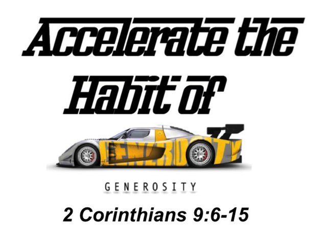 Accelerate Generosity | BahVideo.com