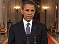 President Obama Addresses the Nation on Afghan Withdrawal | BahVideo.com