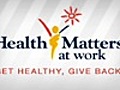 Health Matters At Work Podcast Launch | BahVideo.com