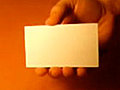 Business Card Trick | BahVideo.com