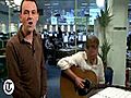 Music Editor Tom Horan sings Oasis amp 039  | BahVideo.com
