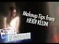 Makeup Tips from Heidi Klum | BahVideo.com
