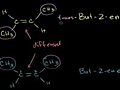 Cis-Trans and E-Z Naming Scheme for Alkenes | BahVideo.com