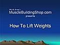 Lifting Weights - General Reflections | BahVideo.com