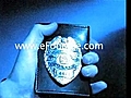 BRANDISHING A POLICE BADGE - HD | BahVideo.com