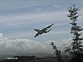 Japan Airlines Boeing 747 Crosswind Landing  | BahVideo.com