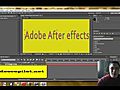 After Effects Walkthrough | BahVideo.com