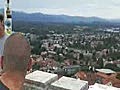Panorama-Blick Ljubljanski grad | BahVideo.com