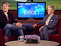 James Durbin Visits Ellen | BahVideo.com