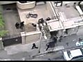 Iranian anti riot guards intruding a private  | BahVideo.com
