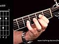 How to Play A add 9 on the Acoustic Guitar | BahVideo.com