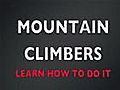 Mountain Climbers Exercise How To Fitness Workout | BahVideo.com
