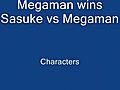 Sprite Fight - Sasuke vs Megaman | BahVideo.com