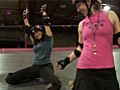 Skating with the Derby Dolls | BahVideo.com