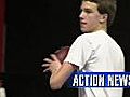 13-year-old football player recruited by college | BahVideo.com