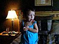 Baby Jenna Dances to Finger Eleven Paralyzer | BahVideo.com