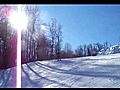 Example BAD CAMERA position panning for ski snowboard analysis | BahVideo.com