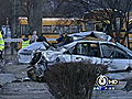 1 Critically Injured In Car-Bus Crash | BahVideo.com