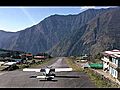 Plane Taking Off at Lukla Airport | BahVideo.com