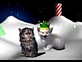 JINGLE CATS Silent Night SCREEN TEST Third Verse 001 | BahVideo.com