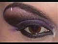 How To Create A Gothic Style Purple Eye Look | BahVideo.com