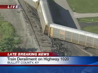 Train Derails In Bullitt County | BahVideo.com