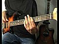 Joe Cocker - With A Little Help From My Friends - Bass Cover | BahVideo.com