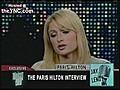 Jay Leno Questions Paris Hilton | BahVideo.com
