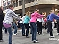 Rundle Mall flash mob | BahVideo.com