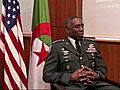 General William Ward Interview on Algerian TV  | BahVideo.com