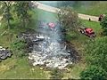 Detroit Cemetery Catches Fire | BahVideo.com