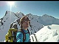 Skier Falls Off From Mountain Top | BahVideo.com